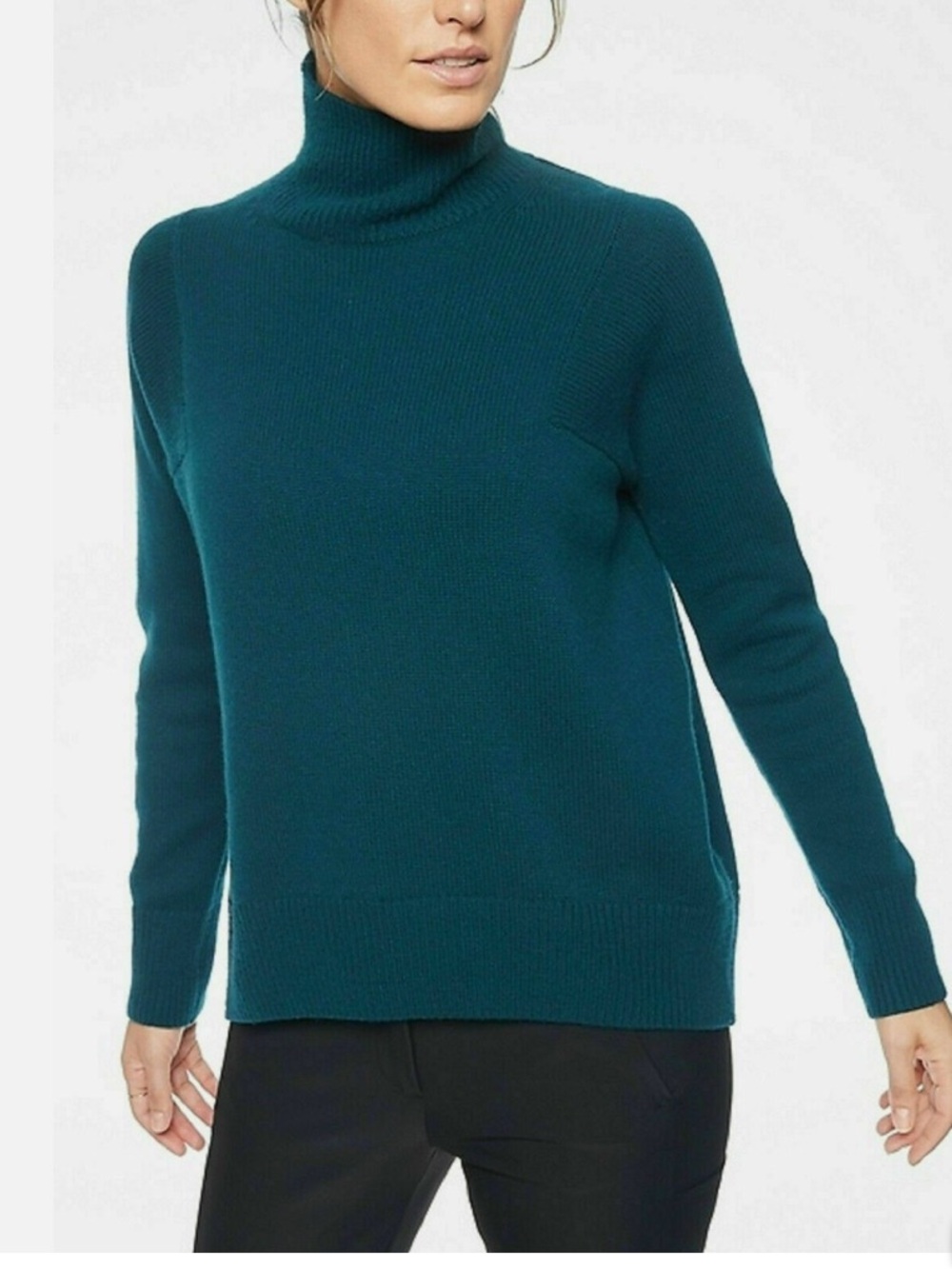 Athleta Bedford Cashmere Turtleneck Sweater